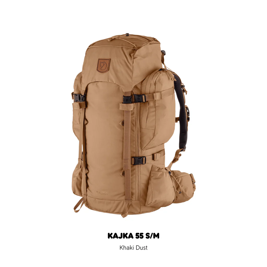 FJALLRAVEN KAJKA 55 S/M KHAKI DUSK